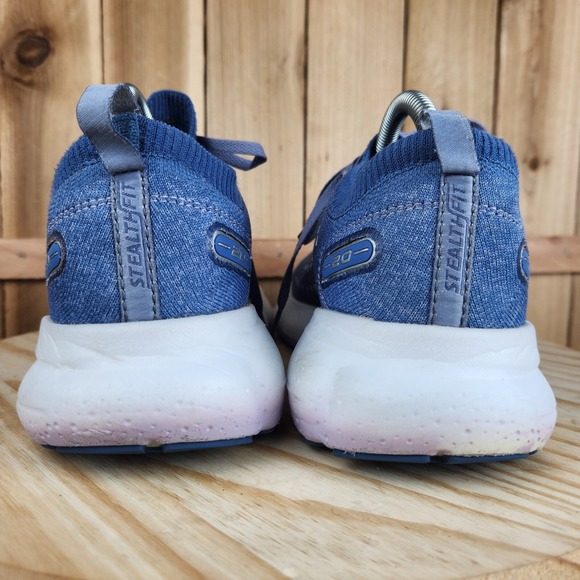 Brooks Glycerin 20 Womens 10.5 B‎ Blue Athletic Shoes Running Sneakers Trainers - Picture 4 of 12